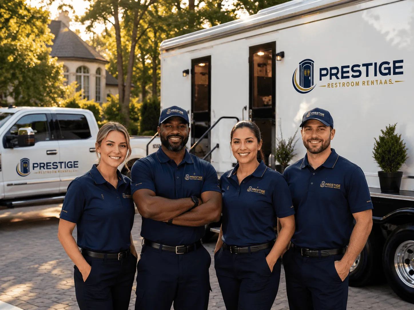 Trusted Luxury Portable Restrooms company in Oriska, ND